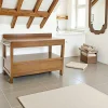 Meuble bas 2T salle de bain 120cm OLGA