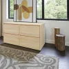 Meuble Hévéa 4 grands tiroirs 120x50x65cm BALTIC