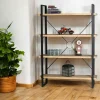 Meuble étagère en bois recyclé AUCKLAND