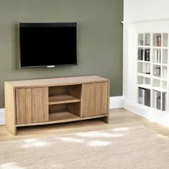 Meuble tv en bois recyclé FSC NELSON