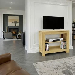 Meuble TV hévéa 80cm HELENA