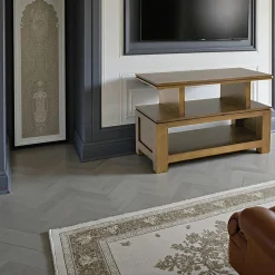Meuble TV hévéa 90cm HELENA