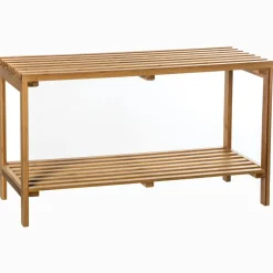 Meuble tv moderne toile de jute CORDOUE