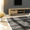 Meuble TV pin brossé porte coulissante 1 tiroir IASI