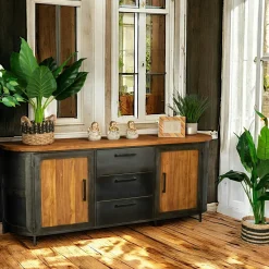 Petit buffet salon porte coulissante CAIRNS
