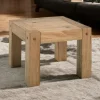Petite table basse carrée bois FJORD