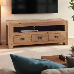 Petite table basse carrée bois FJORD