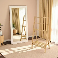 Porte serviette hévéa 56x105cm OLGA