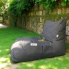 Pouf bain de soleil XXL imperméable – gris ARTA