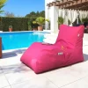 Pouf bain de soleil XXL imperméable – rose ARTA