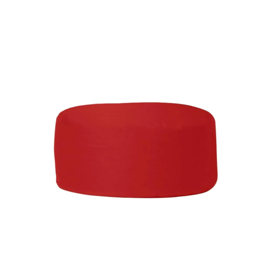Pouf extérieur imperméable noir - forme ronde ARTA