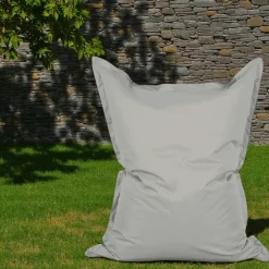 Pouf XXL extérieur gris 180 cm ARTA