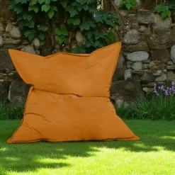 Pouf XXL extérieur orange 180 cm ARTA