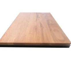 Rallonge en chêne brun pour table 180 cm et 220 cm PALERME