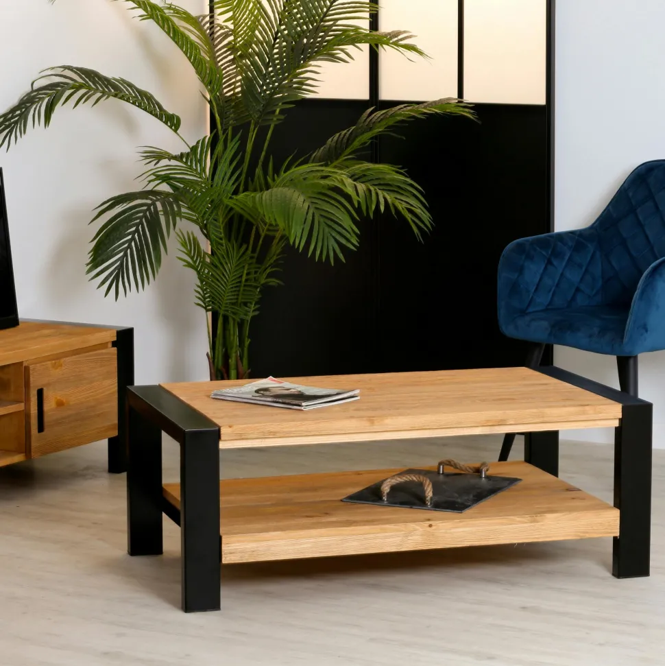 Rallonge table à manger pin 50 cm LOUNDGE
