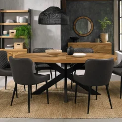 Suspension contemporaine ajourée 3 lampes forme bougie RALF