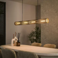 Suspension de table contemporaine forme tube RALF