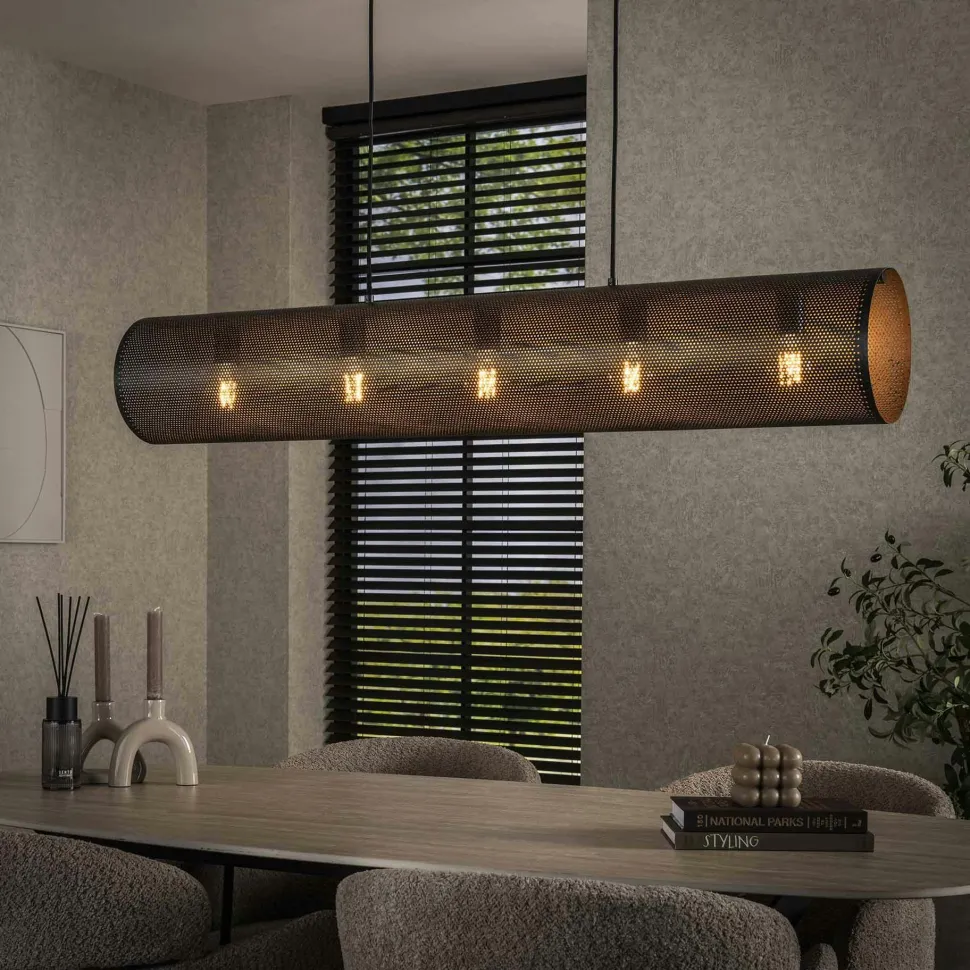 Suspension de table contemporaine forme tube RALF