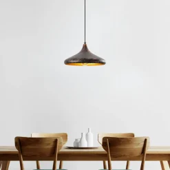 Suspension design cuivrée – forme soucoupe SILE