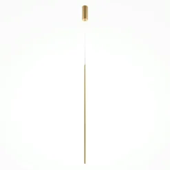 Suspension design dorée – 1 barre verticale LED 415 cm SALEM