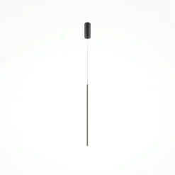 Suspension design dorée – 1 barre verticale LED 415 cm SALEM