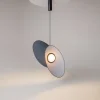Suspension design LED – abat-jour diabolo bleu JUNO