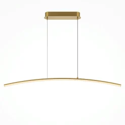 Suspension design LED avec boucle noire stylisée AVA