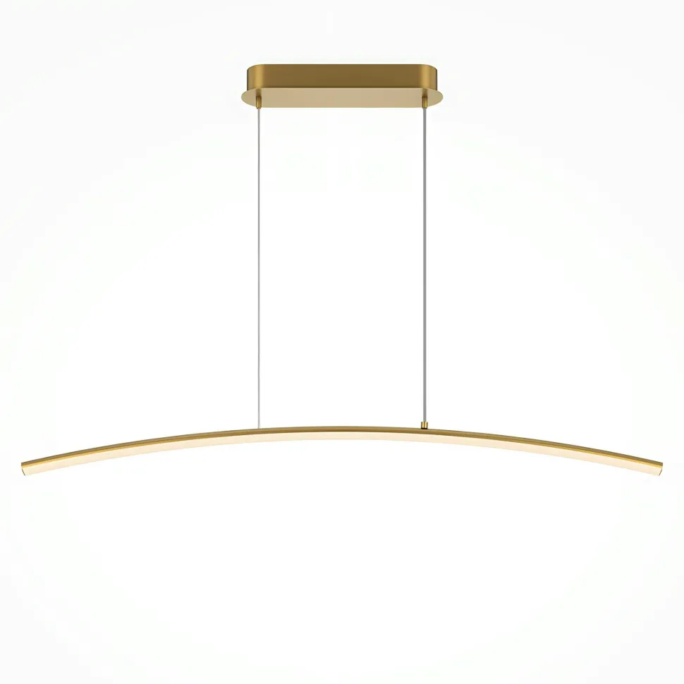 Suspension design LED avec boucle noire stylisée AVA