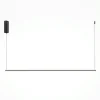 Suspension design LED – barre horizontale noire 120 cm SALEM