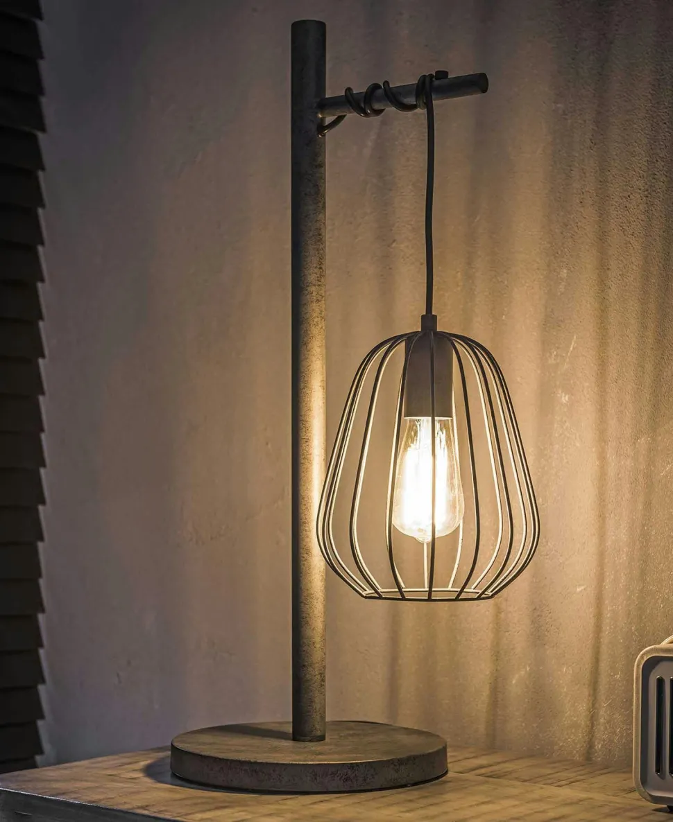Suspension en métal 3 abat-jour globes effet maille TRIBECA