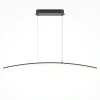Suspension LED design - arc noir style minimaliste AVA
