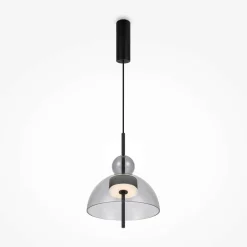 Suspension LED moderne - verre silhouette dôme NORA