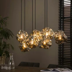Suspension moderne 7 lampes NIAGARA