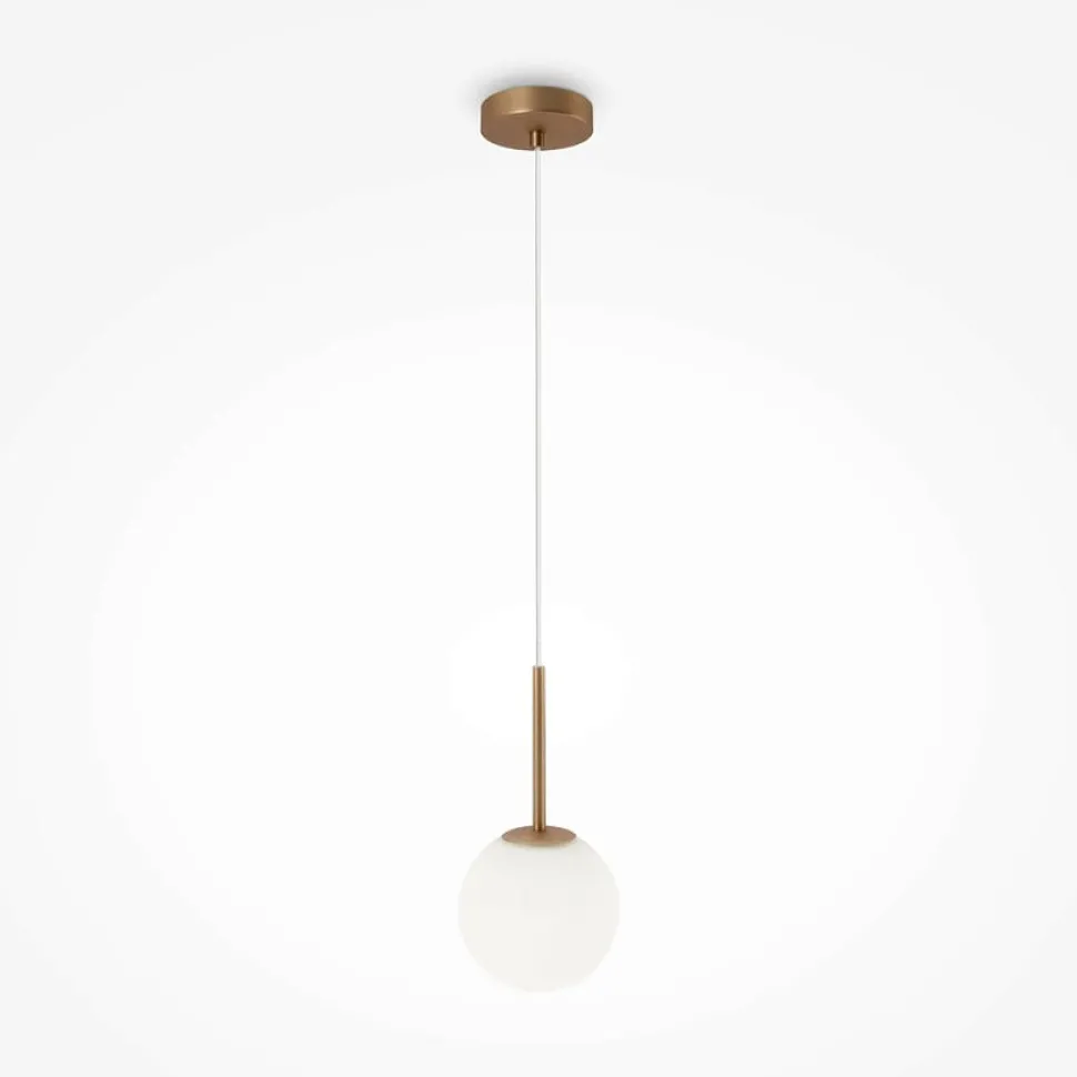 Suspension moderne noir & blanc – 5 globes en grappe DELTONA