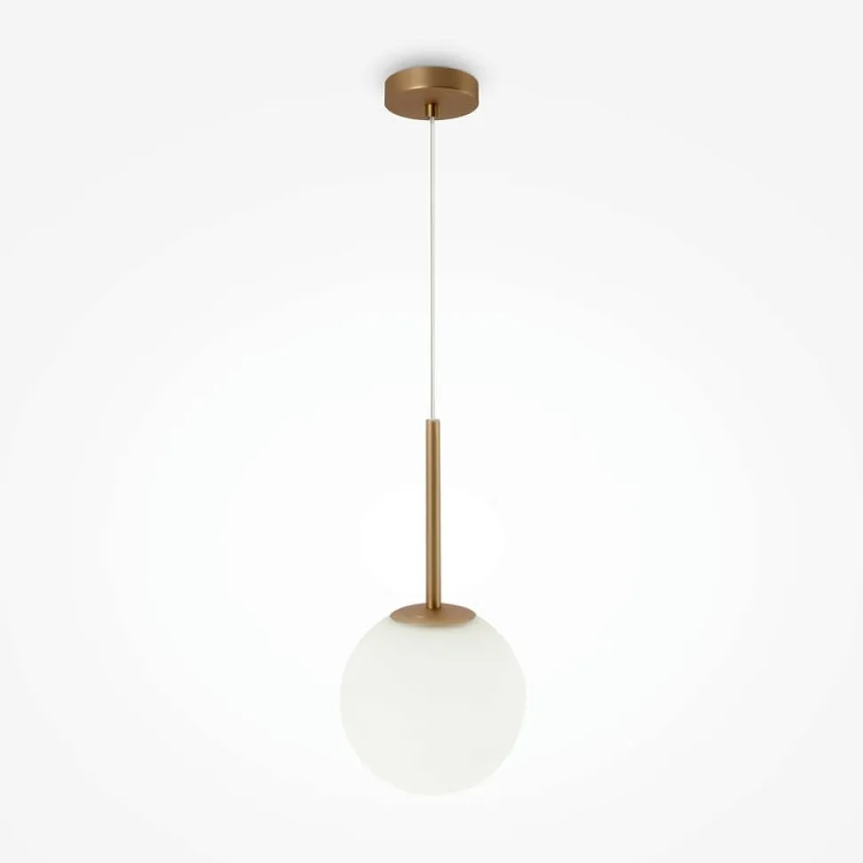 Suspension moderne noir & blanc – 5 globes en grappe DELTONA