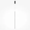 Suspension noire design – 1 barre verticale LED 415 cm SALEM
