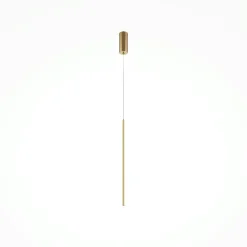 Suspension noire LED – 1 barre verticale design SALEM