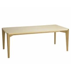 Table à manger béton et chêne 200 cm BRASILIA