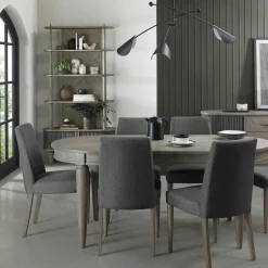 Table à manger extensible moderne 140-185 cm HOUSTON