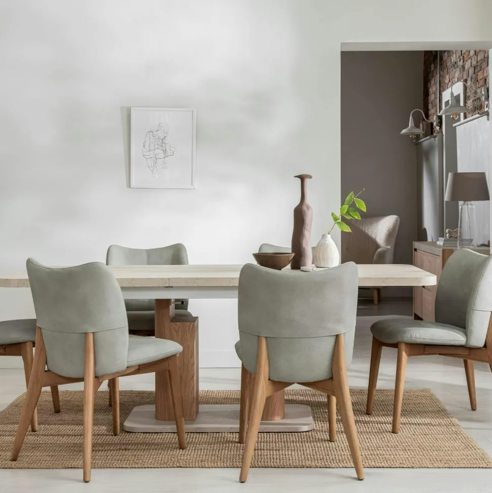 Table à manger moderne extensible 160-200 cm TREVI