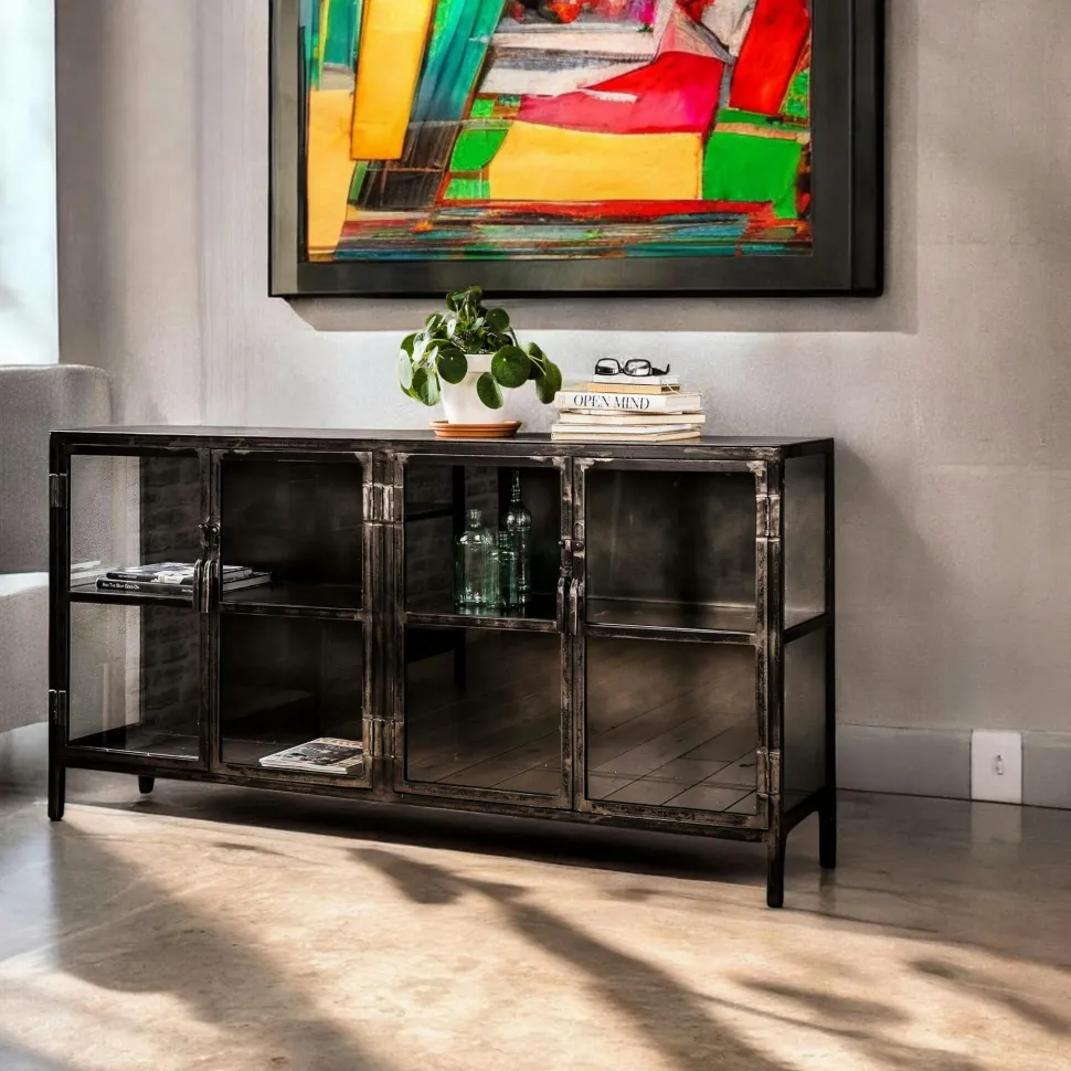 Table à manger moderne piètement oblique chêne massif 200 cm OKA