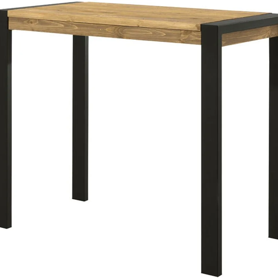 Table à manger ronde bois massif 110-150 LOUNDGE (avec 1 allonge)