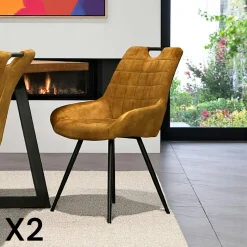 Table à rallonge en bois de chêne clair avec bordures naturelles 300 cm SAVONE