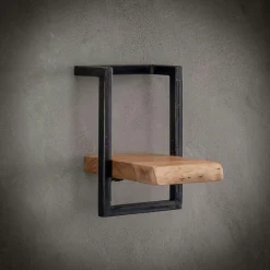 Table basse avec rangement en bois recyclé AUCKLAND