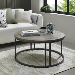 Table basse ronde HOUSTON
