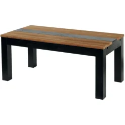 Table carrée en bois 140 cm PORTREE