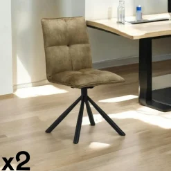Table céramique effet travertin texturé - 180 cm COLISEE
