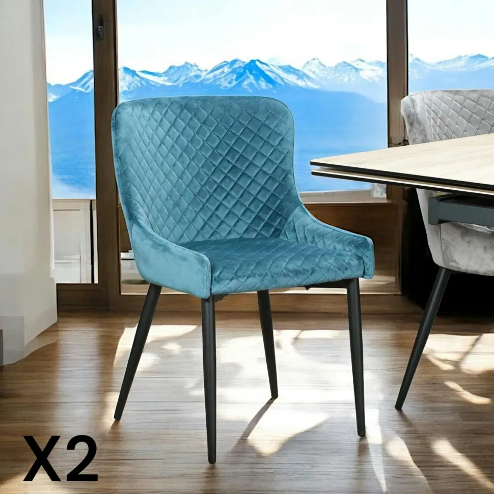Table céramique extensible effet marbré 180-280 cm LOMBARDIE