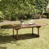 Table de jardin extensible en teck huilé 200/300 cm MACAO