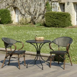 Table de jardin extensible en teck huilé 200/300 cm MACAO